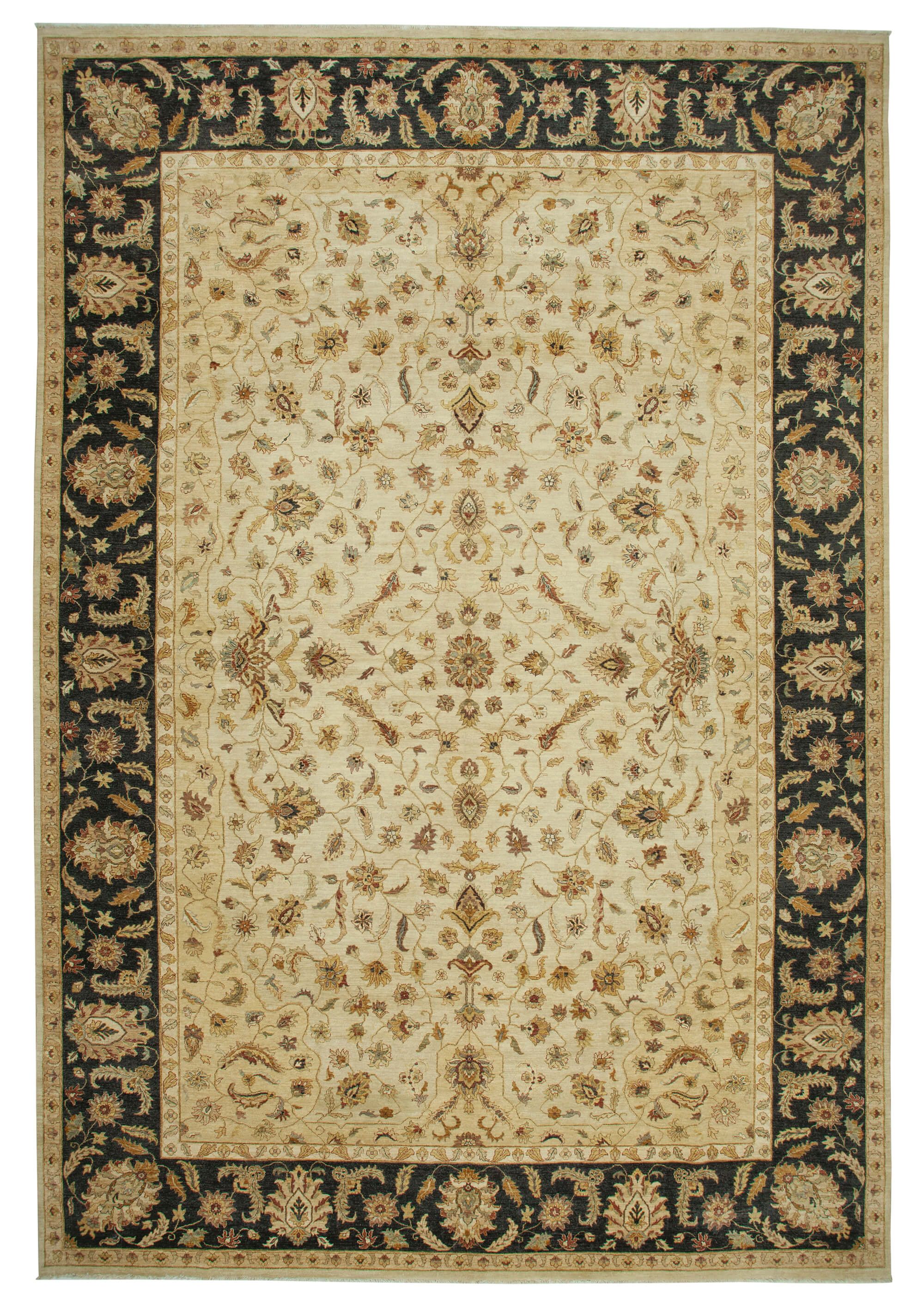 14x20 Beige Oushak Rug - 36010
