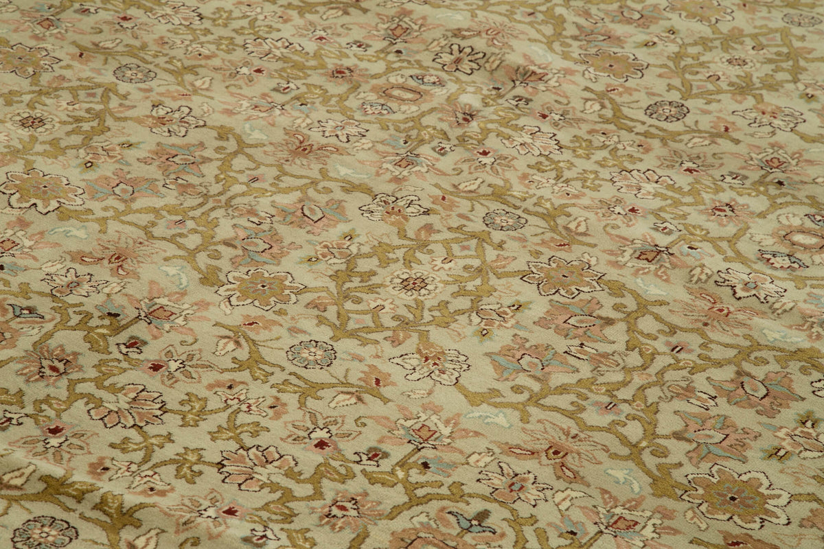 12x18 Beige Oushak Rug - 36011