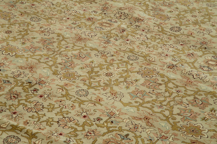 12x18 Beige Oushak Rug - 36011