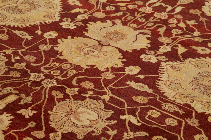 12x15 Hand-Knotted Wool Oushak Rug - 36037