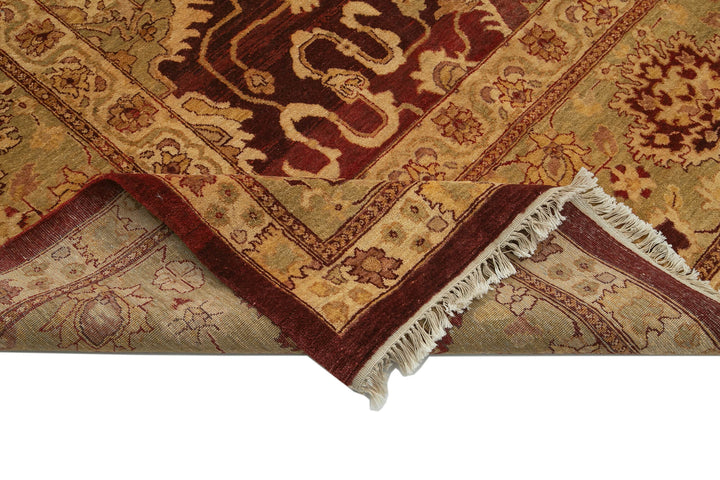 12x15 Hand-Knotted Wool Oushak Rug - 36037