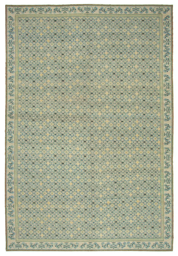 12x18 Beige Oushak Rug - 36040