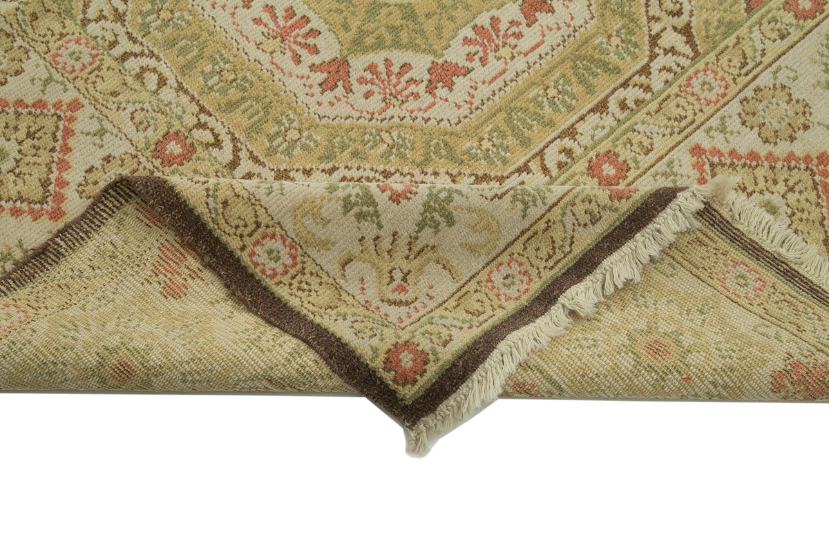 12x17 Beige Oushak Rug - 36041