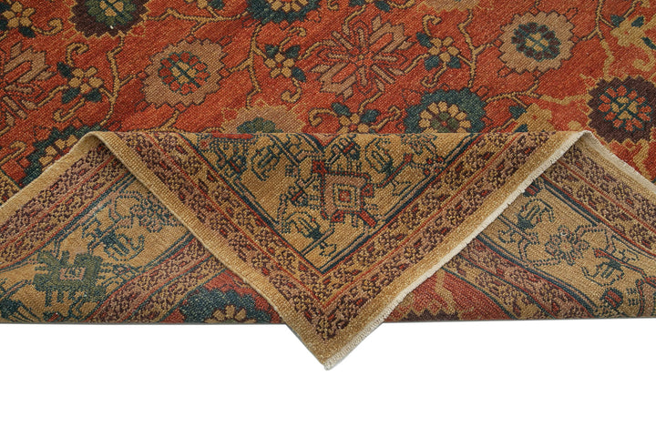 14x20 Hand-Knotted Wool Oushak Rug - 36042