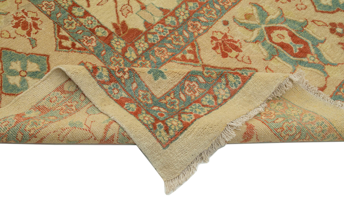 11x17 Beige Oushak Rug - 36045