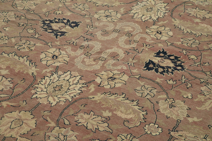 13x16 Beige Oushak Rug - 36047