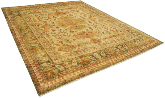 12x15 Beige Oushak Rug - 36050