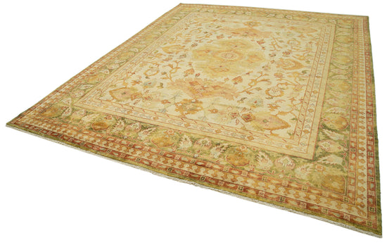 12x15 Beige Oushak Rug - 36050