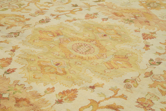 12x15 Beige Oushak Rug - 36050