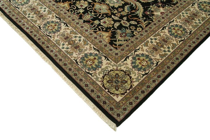 12x12 Black Oushak Rug - 36053