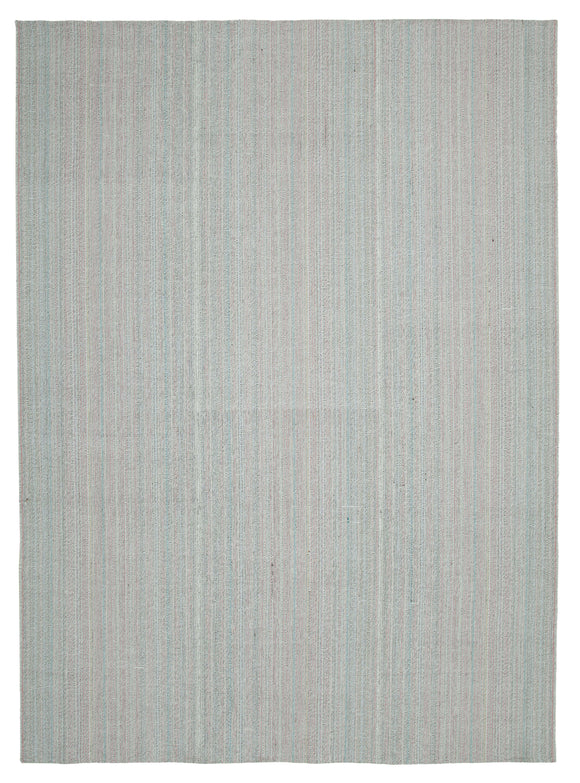 10x14 Beige Modern Kilim Rug - 36183