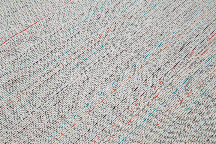 9x12 Beige Modern Kilim Rug - 36187