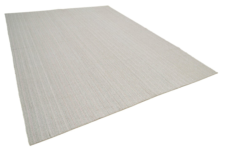 9x12 Beige Modern Kilim Rug - 36188