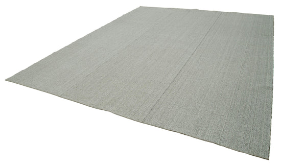 10x13 Beige Modern Kilim Rug - 36206