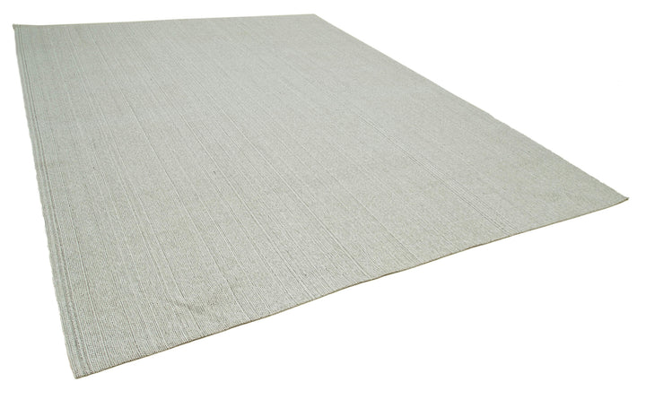 10x13 Beige Modern Kilim Rug - 36207
