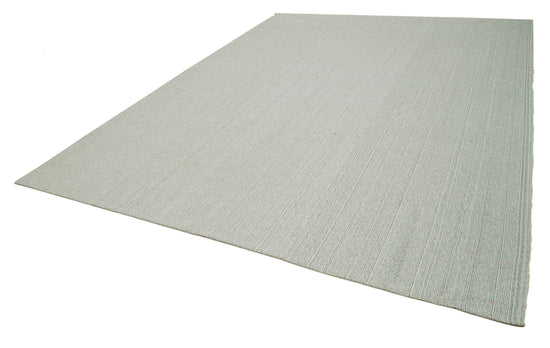 10x13 Beige Modern Kilim Rug - 36207