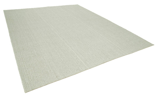 10x12 Beige Modern Kilim Rug - 36209