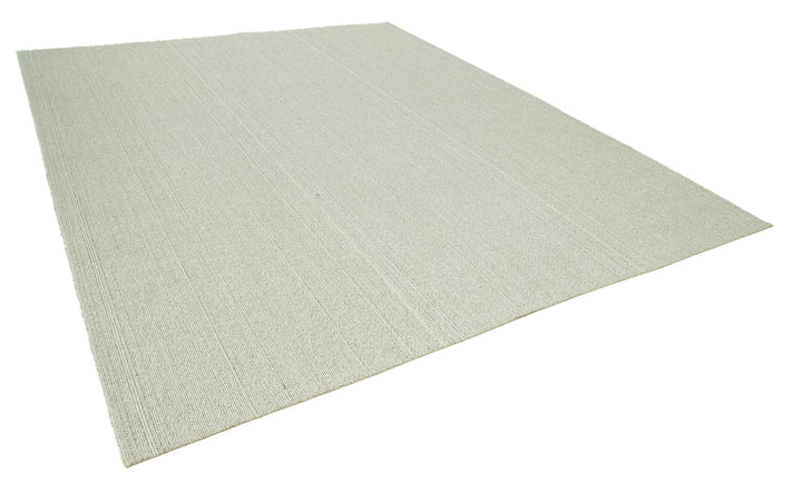 10x12 Beige Modern Kilim Rug - 36209