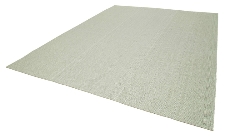 10x12 Beige Modern Kilim Rug - 36209