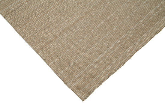 9x11 Brown Modern Kilim Rug - 36217