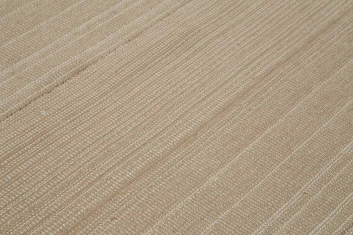 9x11 Brown Modern Kilim Rug - 36217