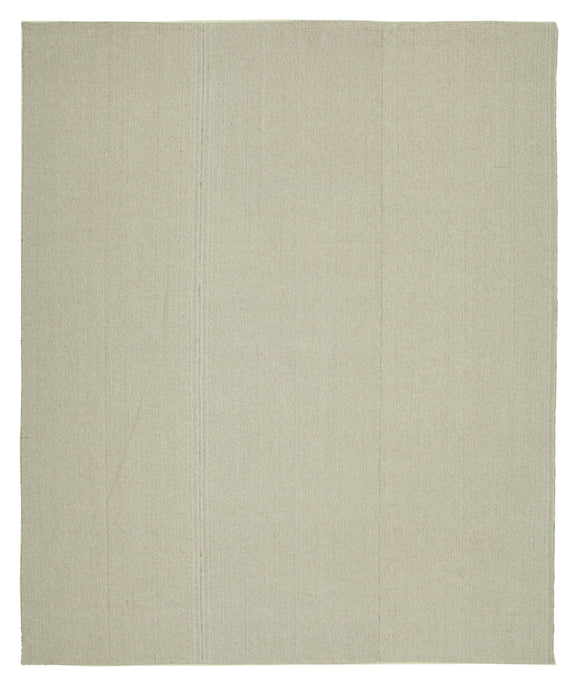 10x12 Beige Modern Kilim Rug - 36219