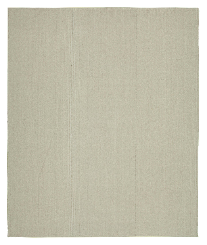 10x12 Beige Modern Kilim Rug - 36219