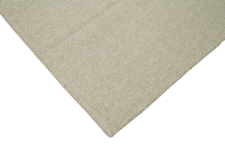 10x12 Beige Modern Kilim Rug - 36219