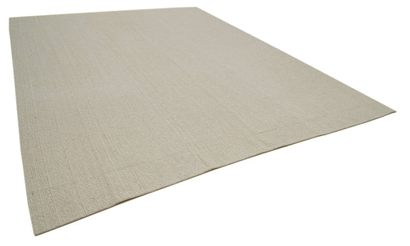 10x13 Beige Modern Kilim Rug - 36221