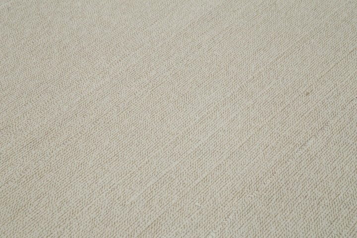 10x13 Beige Modern Kilim Rug - 36221