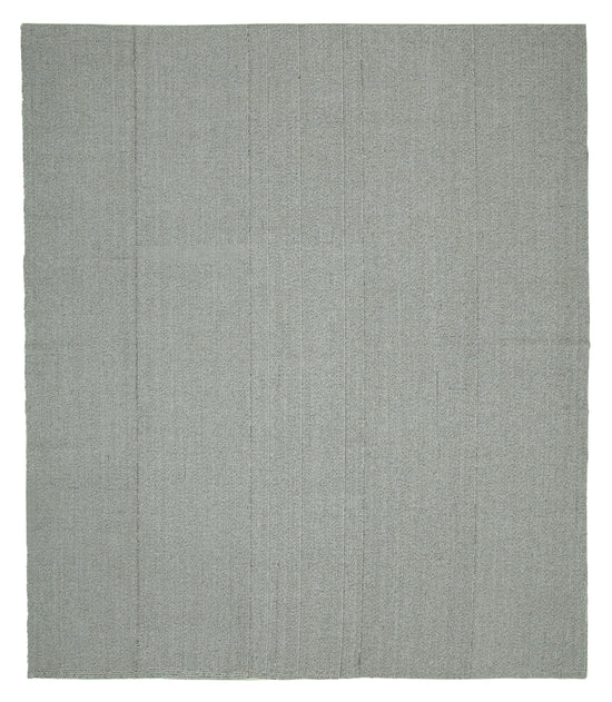 11x13 Grey Modern Kilim Rug - 36222