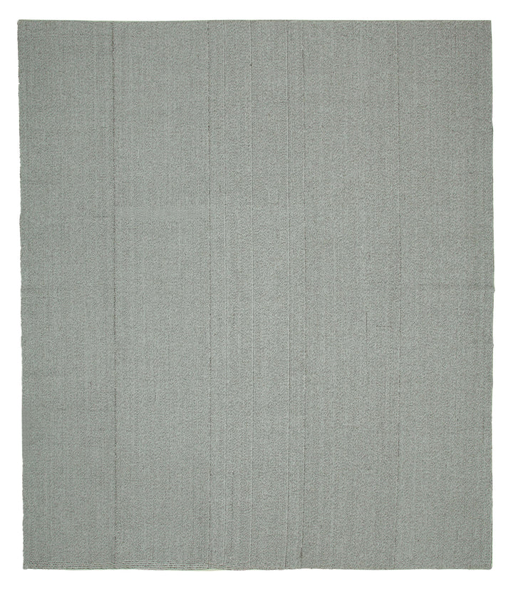 11x13 Grey Modern Kilim Rug - 36222