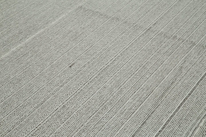 10x14 Grey Modern Kilim Rug - 36223