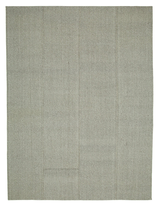 10x14 Grey Modern Kilim Rug - 36224