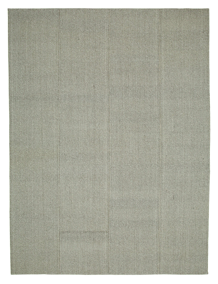 10x14 Grey Modern Kilim Rug - 36224