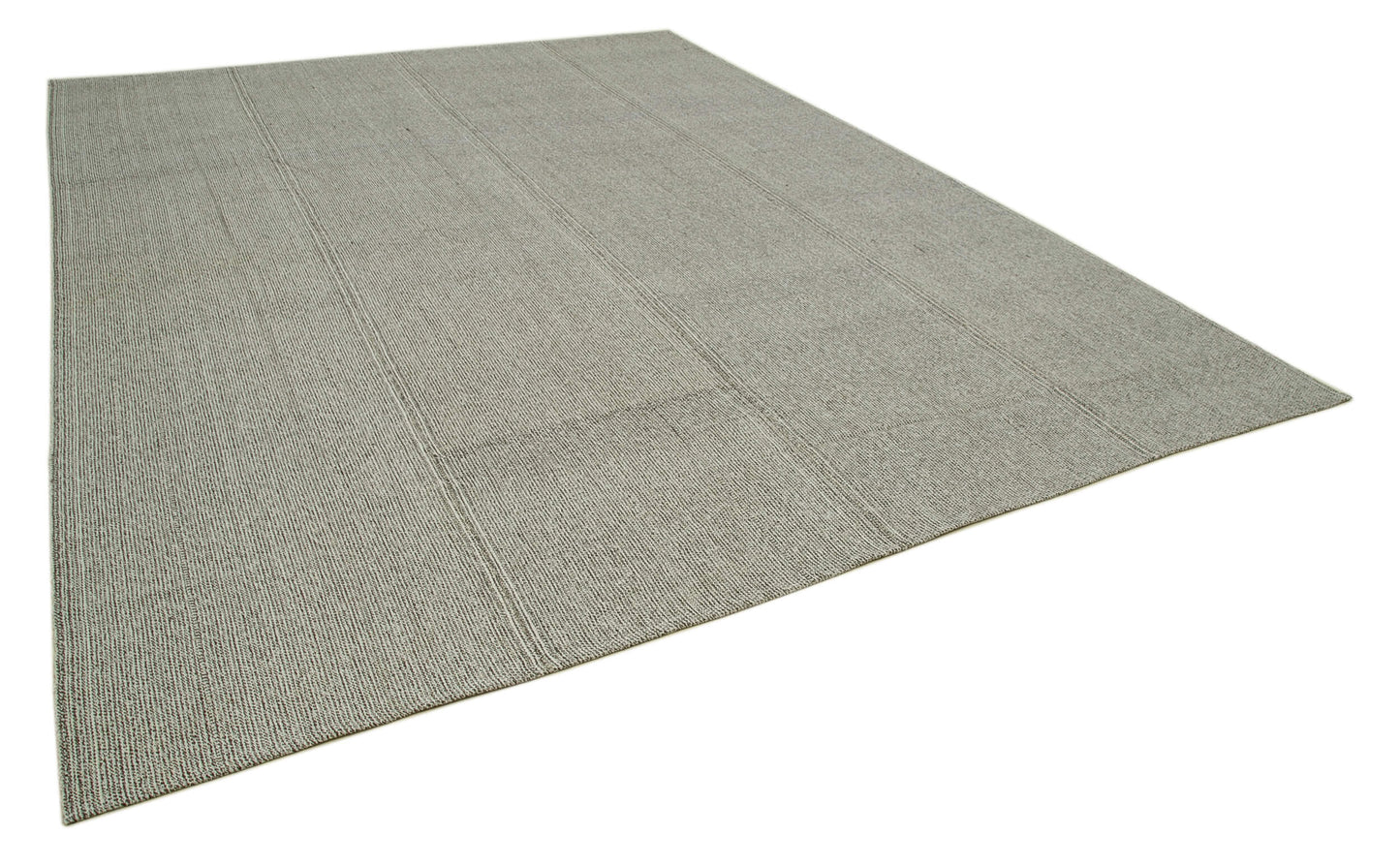 10x14 Grey Modern Kilim Rug - 36224