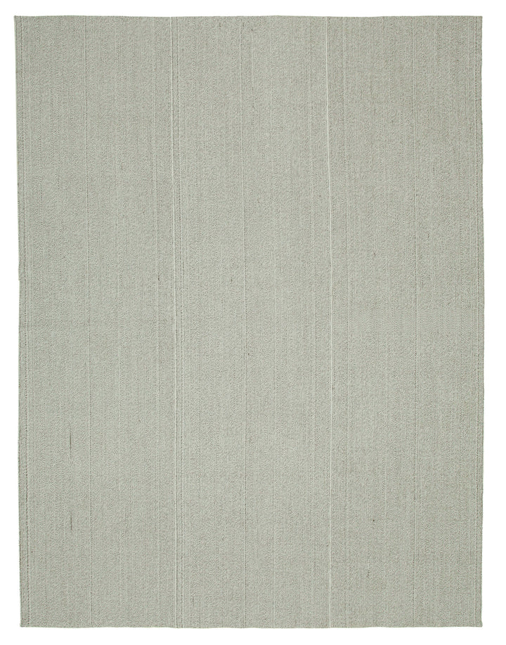 9x12 Grey Modern Kilim Rug - 36226