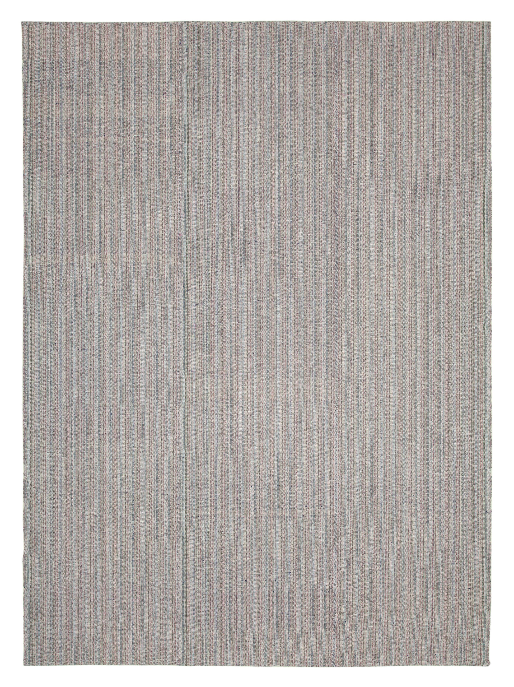 9x13 Multicolor Modern Kilim Rug - 36236