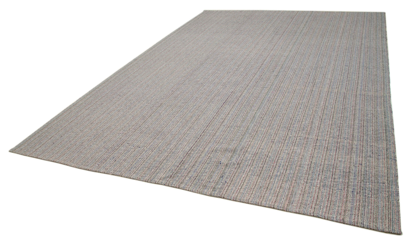 9x13 Multicolor Modern Kilim Rug - 36236
