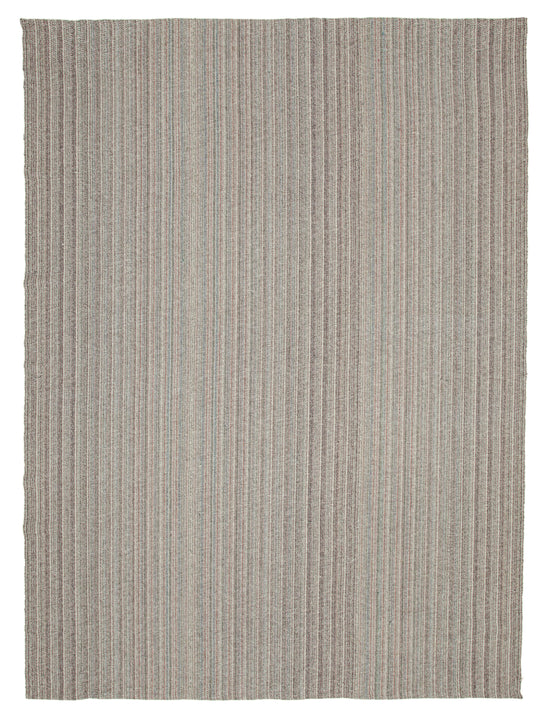 10x14 Grey Modern Kilim Rug - 36246