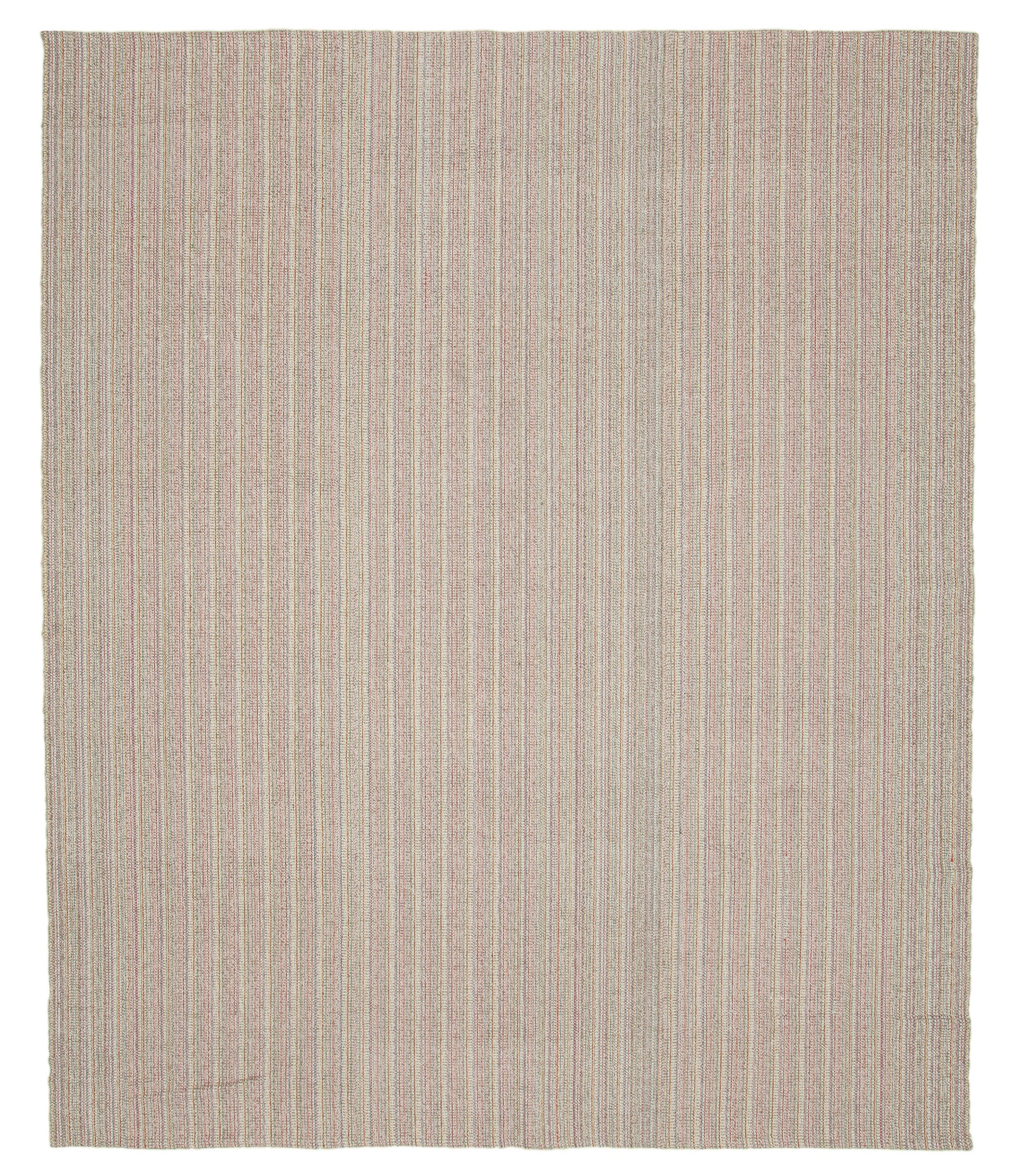 9x11 Multicolor Modern Kilim Rug - 36249