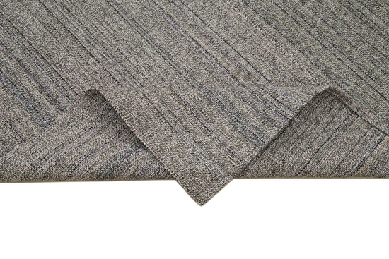 8x12 Grey Modern Kilim Rug - 36252