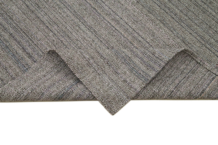 8x12 Grey Modern Kilim Rug - 36252