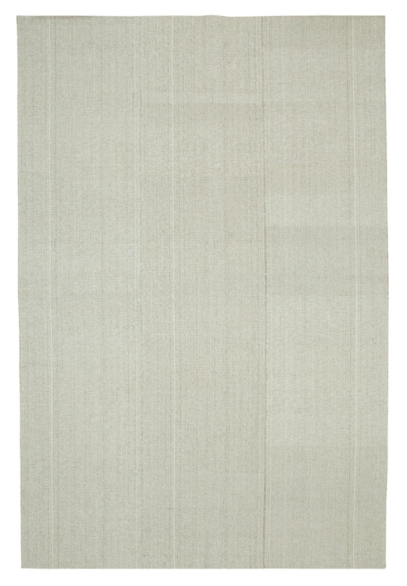 9x13 Beige Modern Kilim Rug - 36259