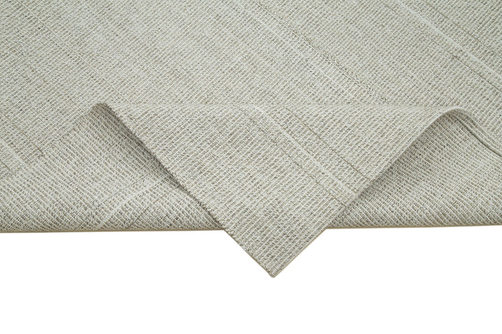 9x13 Beige Modern Kilim Rug - 36259