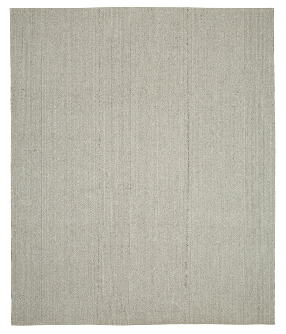 10x12 Beige Modern Kilim Rug - 36265