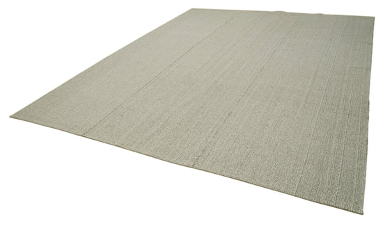 10x12 Beige Modern Kilim Rug - 36265