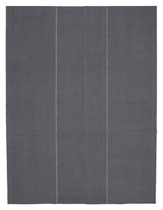 9x12 Grey Modern Kilim Rug - 36266
