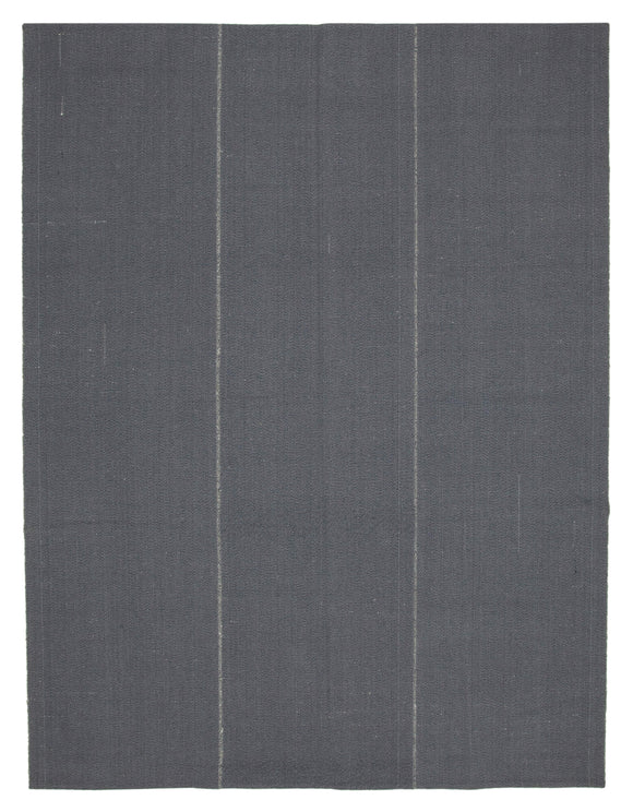 9x12 Grey Modern Kilim Rug - 36266