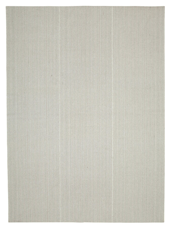 10x14 Beige Modern Kilim Rug - 36267